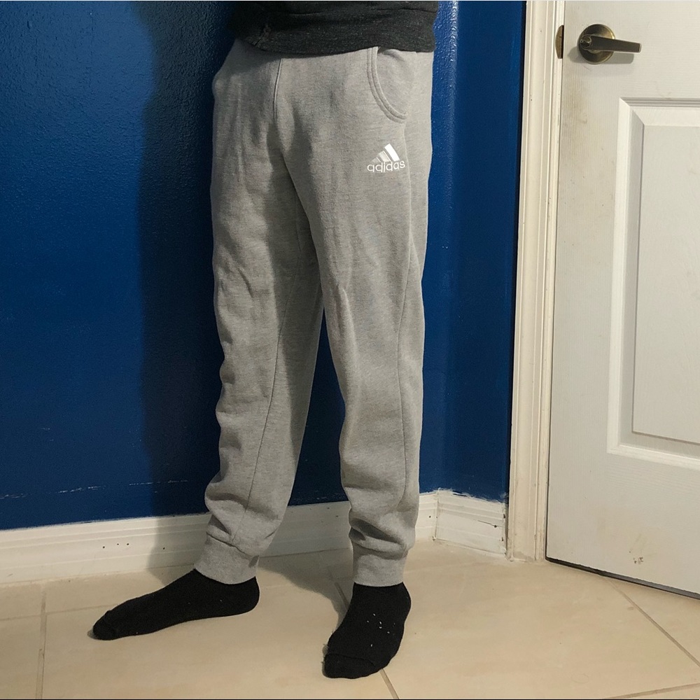 Adidas “Gray Sweatpants”